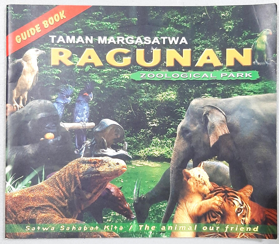 Cover Guide Book Taman Margasatwa Ragunan