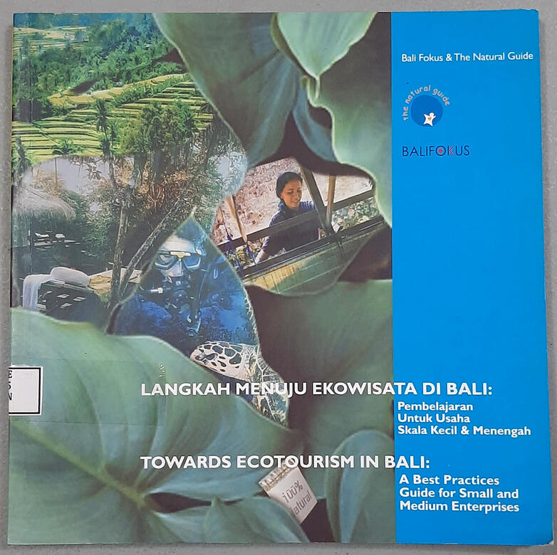 Cover Langkah Menuju Ekowisata di Bali Cover Langkah Menuju Ekowisata di Bali