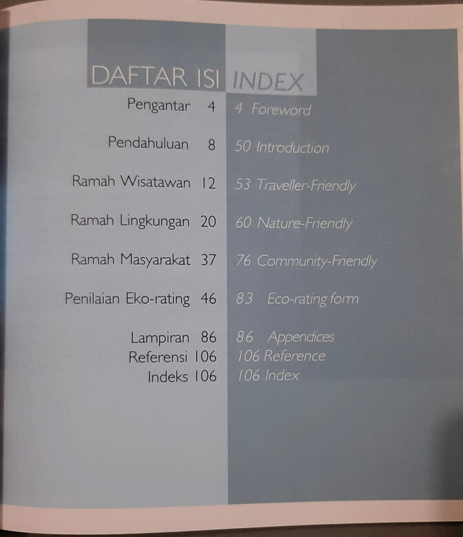 Daftar isi Langkah Menuju Ekowisata di Bali