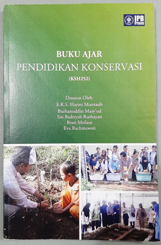 Cover Buku Ajar Pendidikan Konservasi