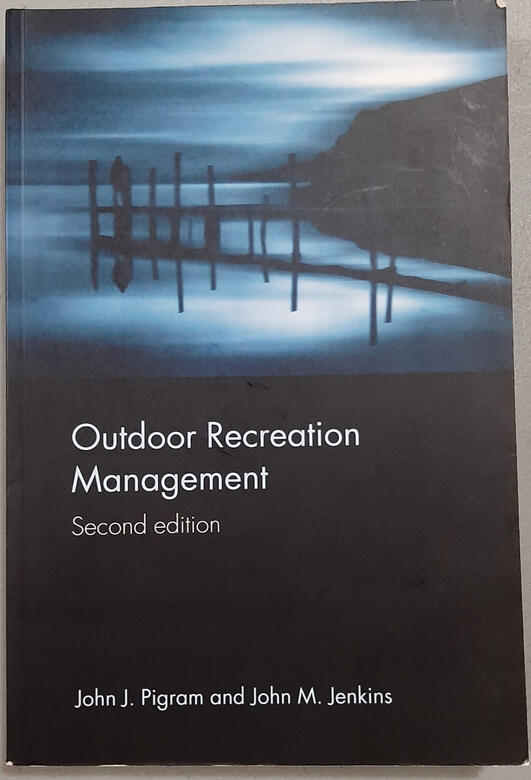 Cover Outdoor Recreation Management 2nd Edition Cover Outdoor Recreation Management 2nd Edition