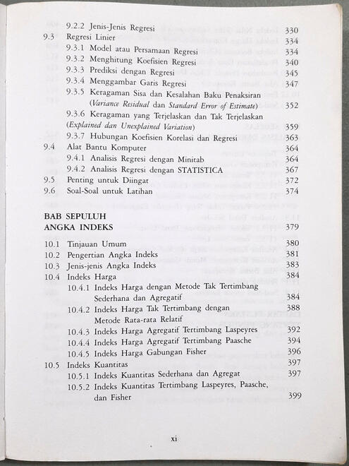 Daftar Isi Statistika Pariwisata Deskriptif